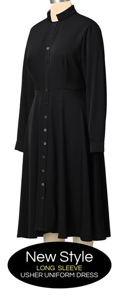 black usher dresses Women Usher Dress 11573-Black, Black / 18W / NO HAT