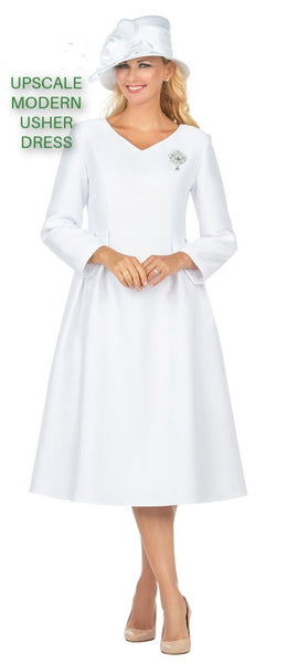 woman white church dresses Upscale Church Dress – Fosters Direct