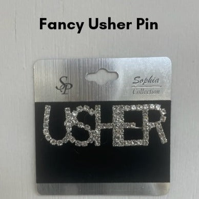 Fancy Usher Pin
