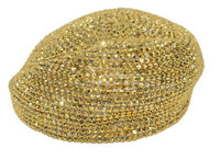 Full Rhinestone Beret Hat