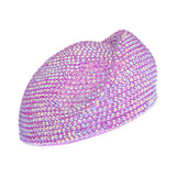 Full Rhinestone Beret Hat