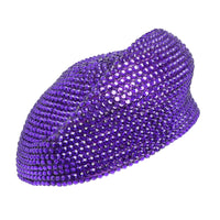 Bling Rhinestone Beret Hat