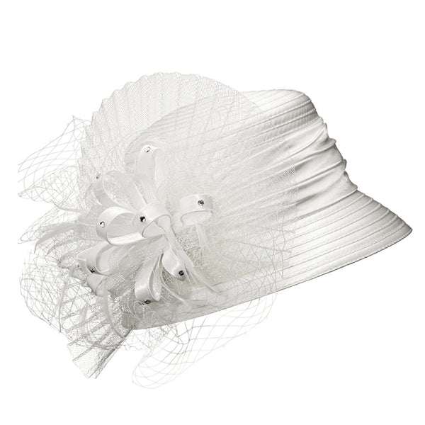 Giovanna Church Hat (Ivory)