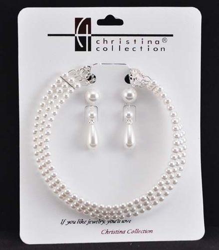 Christina Necklace & Earrings Set