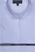 Short Sleeve Tab Collar Clergy Shirt