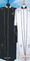 Robe With Matching Stole (Black/Gold)