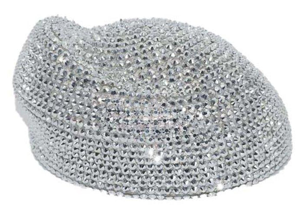 Full Rhinestone Beret Hat – Fosters Direct