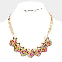 Embellished Necklace Set